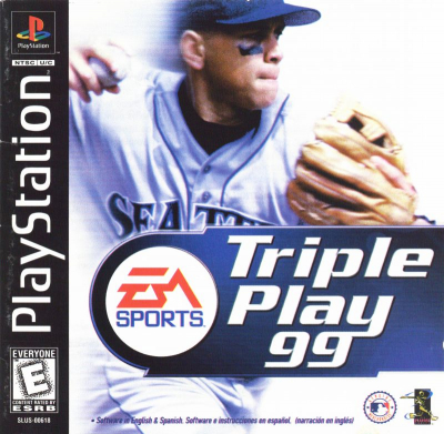 Pochette Triple play 99 version PlayStation