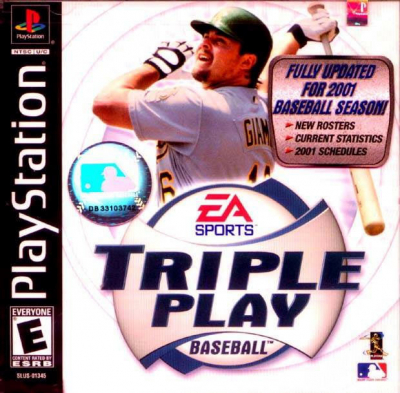 Pochette Triple Play Baseball version PlayStation