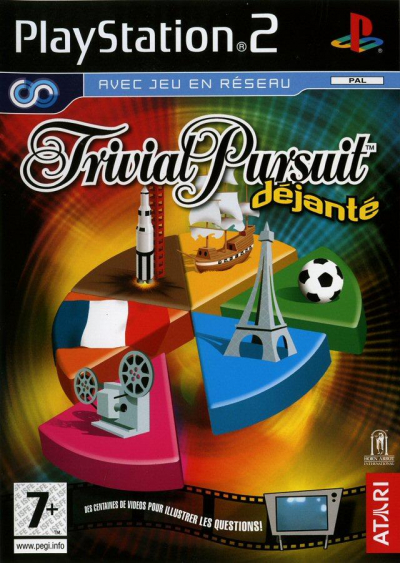 Pochette Trivial Pursuit Déjanté version PlayStation 2