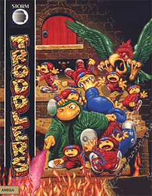 Pochette Troddlers version Amiga