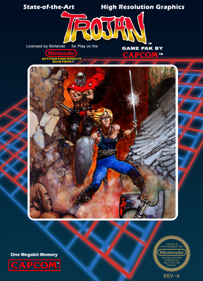 Pochette Trojan version NES