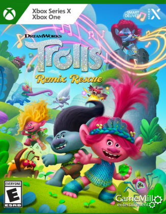 Pochette Trolls Remix Rescue version Xbox One