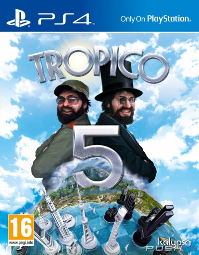 Pochette Tropico 5 version PlayStation 4