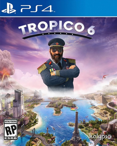 Pochette Tropico 6 version PlayStation 4