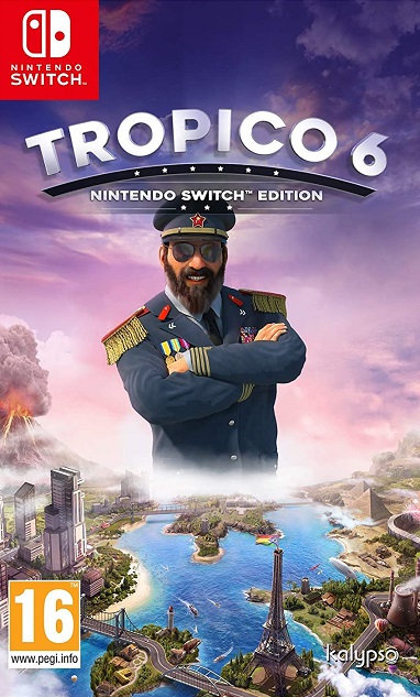 Pochette Tropico 6 version Switch