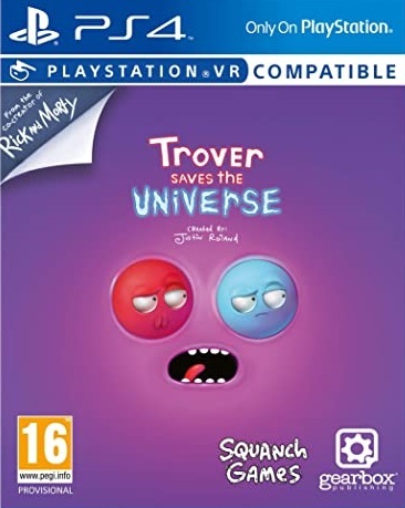 Pochette Trover Saves the Universe version PlayStation 4