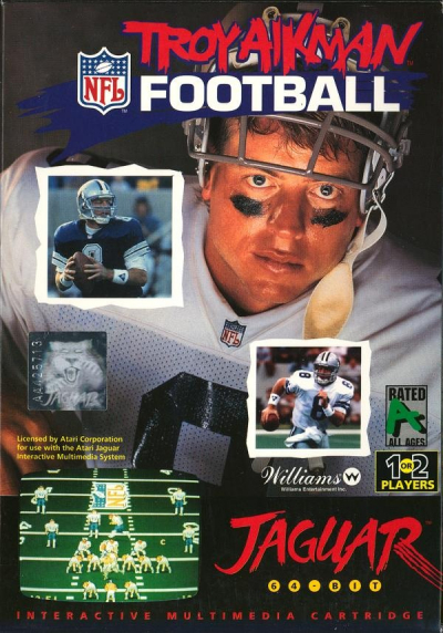 Pochette Troy Aikman NFL Football version Jaguar