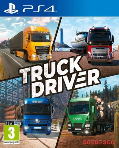 Pochette Truck Driver version PlayStation 4