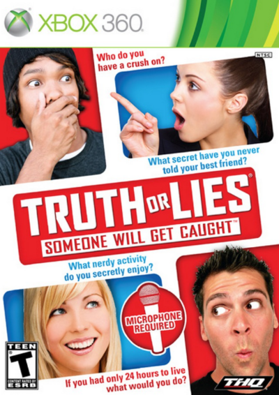 Pochette Truth or Lies version Xbox 360