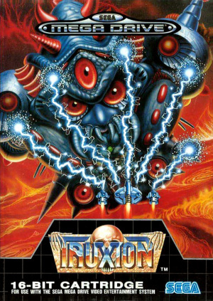Pochette Truxton version Megadrive