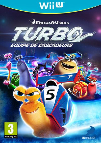 Pochette Turbo : Equipe de cascadeurs version Wii U