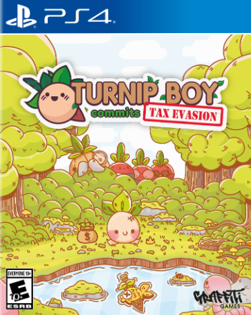 Pochette Turnip Boy Commits Tax Evasion version PlayStation 4