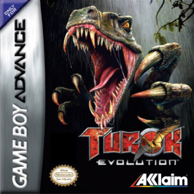 Pochette Turok Evolution version GameBoy Advance