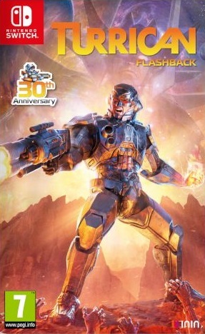 Pochette Turrican Flashback version Switch