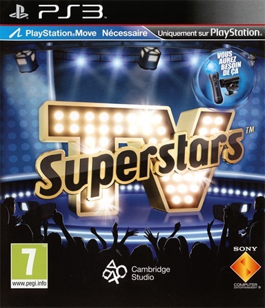 Pochette TV Superstars version PlayStation 3