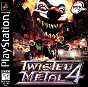 Pochette Twisted Metal 4 version PlayStation