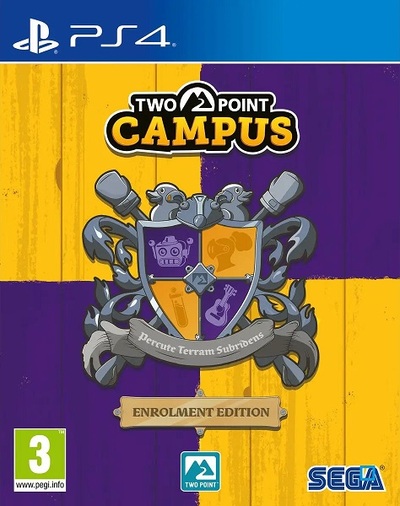 Pochette Two Point Campus version PlayStation 4
