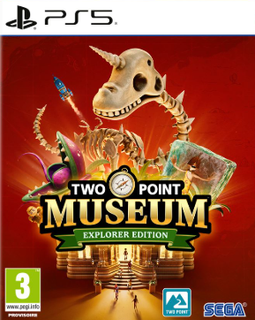 Pochette Two Point Museum version PlayStation 5