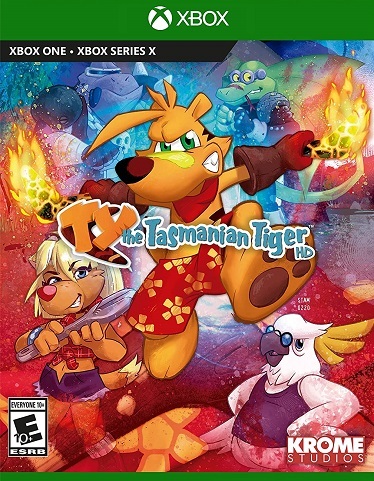 Pochette Ty le tigre de Tasmanie HD version Xbox One