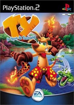 Pochette Ty le tigre de Tasmanie version PlayStation 2