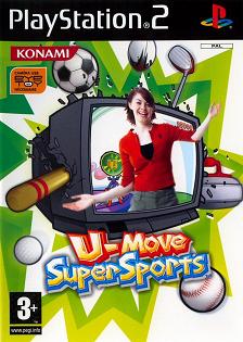 Pochette U-Move Super Sports version PlayStation 2