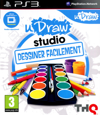 Pochette uDraw Studio: Dessiner Facilement version PlayStation 3