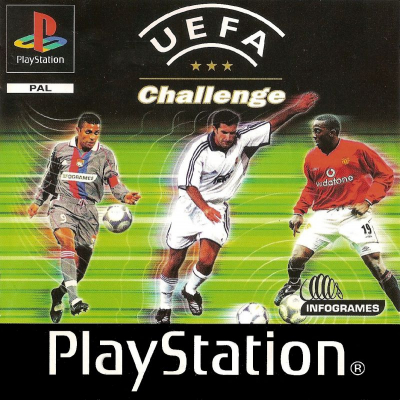 Pochette UEFA Challenge version PlayStation