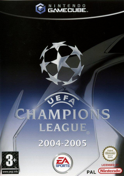 Pochette UEFA Champions League 2004-2005 version GameCube