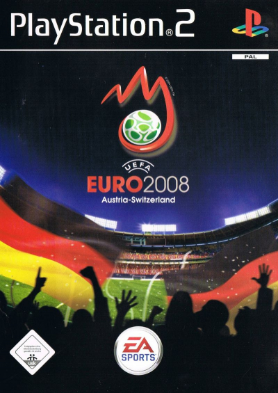 Pochette UEFA Euro 2008 version PlayStation 2