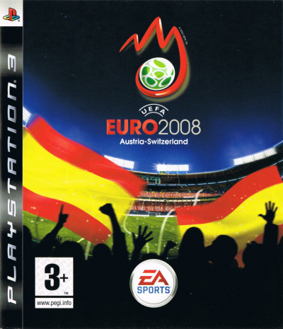 Pochette UEFA Euro 2008 version PlayStation 3
