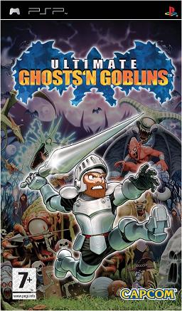 Pochette Ultimate Ghosts'N Goblins version PSP