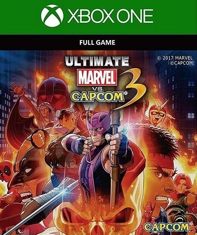 Pochette Ultimate Marvel vs Capcom 3 version Xbox One