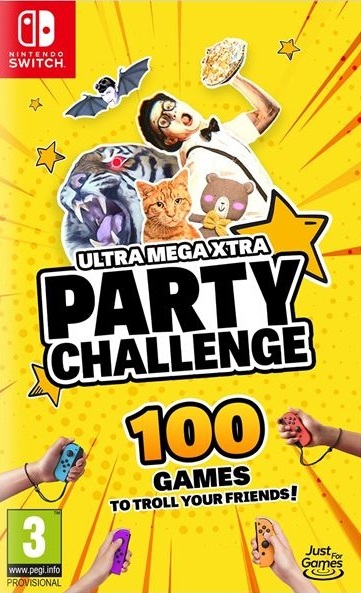 Pochette Ultra Mega Xtra Party Challenge version Switch