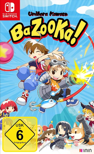 Pochette Umihara Kawase BaZooKa! version Switch