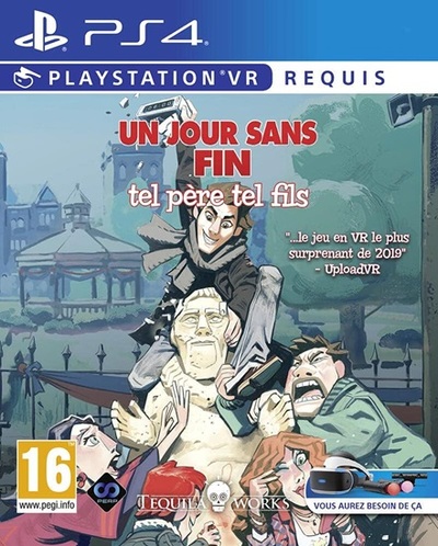 Pochette Un jour sans fin : tel père, tel fils version PlayStation 4