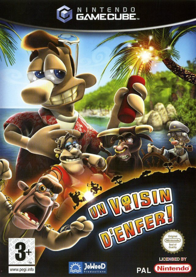 Pochette Un voisin d'enfer version GameCube