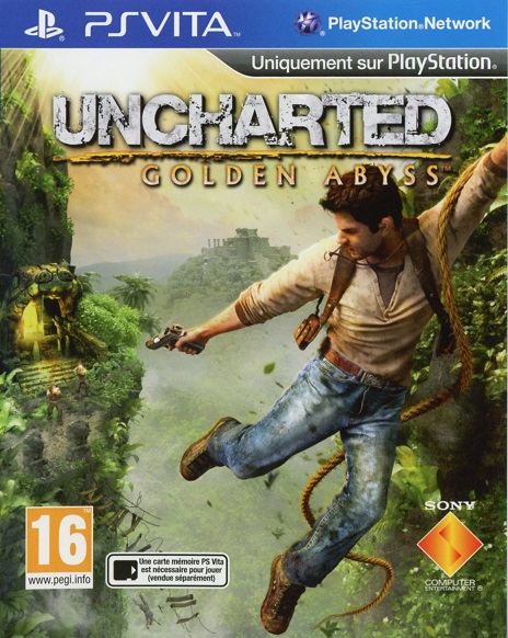 Pochette Uncharted : Golden Abyss version PSVita