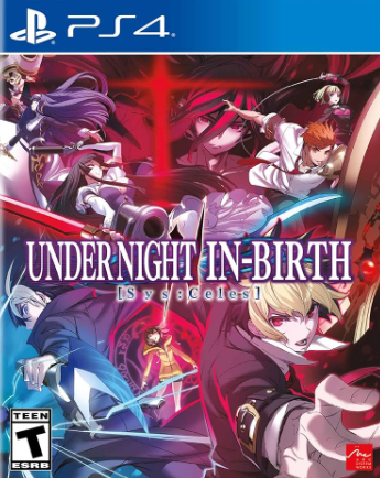 Pochette Under Night In-Birth 2 Sys:Celes version PlayStation 4
