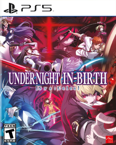 Pochette Under Night In-Birth 2 Sys:Celes version PlayStation 5