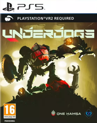 Pochette UNDERDOGS version PlayStation 5