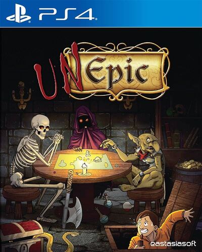 Pochette UnEpic version PlayStation 4