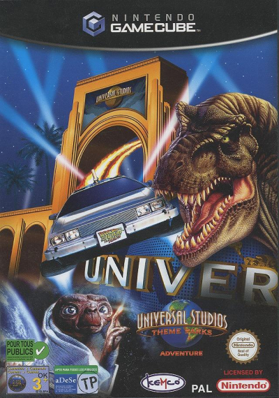Pochette Universal Studios Theme Park version GameCube