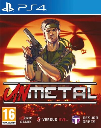 Pochette UnMetal version PlayStation 4