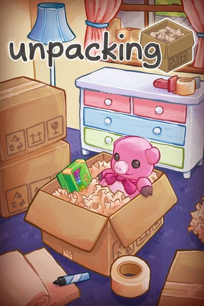 Pochette Unpacking version Switch