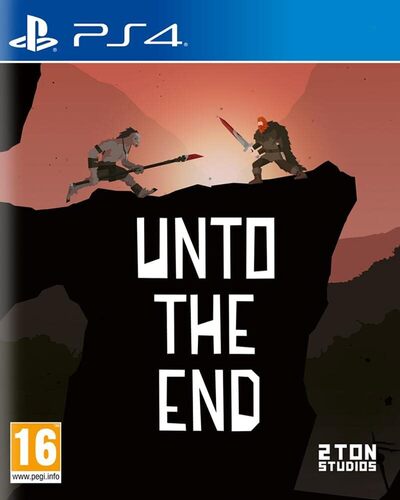 Pochette Unto The End version PlayStation 4