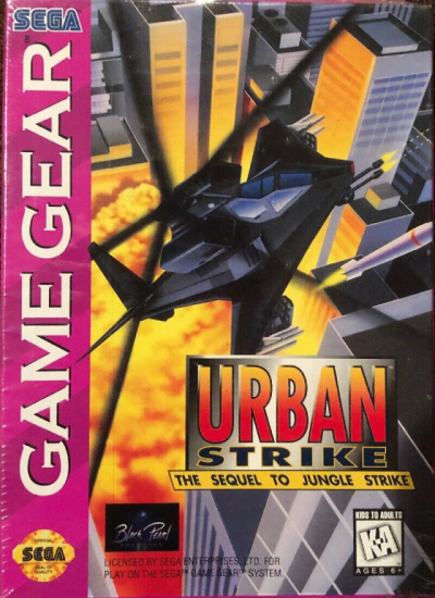 Pochette Urban Strike version GameGear