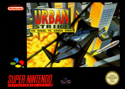 Pochette Urban Strike version Super Nintendo