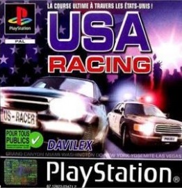 Pochette USA Racing version PlayStation