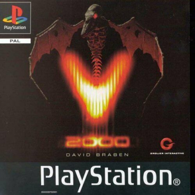 Pochette V2000 version PlayStation