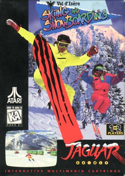 Pochette Val d'Isère Championship version Jaguar